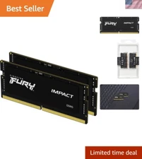 Efficient 64GB DDR5 Memory Kit - 5600MT/s Speed, Low Power for Gaming Laptops