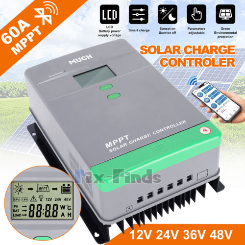 12/24V 36/48V 30/50/60/100A MPPT Solar Charge Controller Panel Battery Regulator - Picture 33 of 59