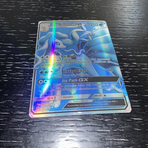 Pokemon Alolan Ninetales-GX - 132/145 - Rare Ultra Guardians Rising - Picture 3 of 6