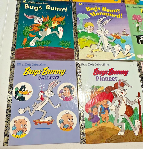 Little Golden Books BUGS BUNNY and FRIENDS boxed set of 12 Warner Bros 1990 - Imagen 3 de 9