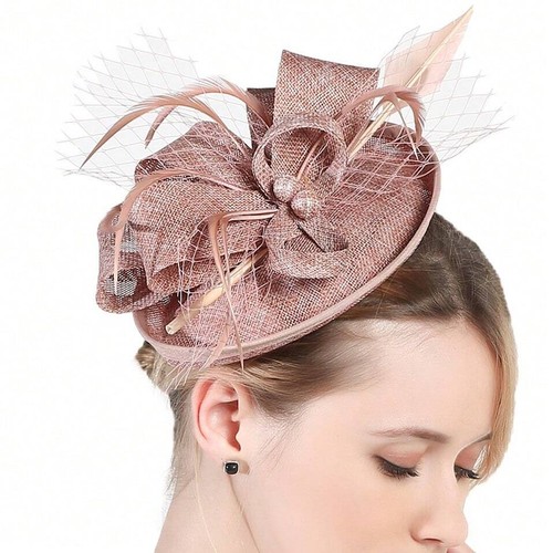 1920s - Style Fascinator Hat for Women - Tea Party, Wedding, Kentucky Derby - Picture 12 of 42