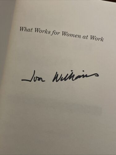 What Works for Women at Work: Patterns Working Women Need to Know NEW Signed! - Picture 3 of 3