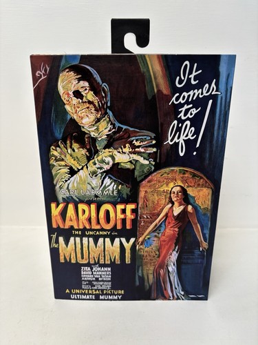 Neca Universal Monsters Ultimate Mummy farbige 7" Actionfigur - neu versiegelt