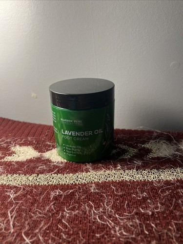 MAJESTIC PURE Lavender Oil Foot Cream, Warming Cream - Calluses, Dry Cracked...