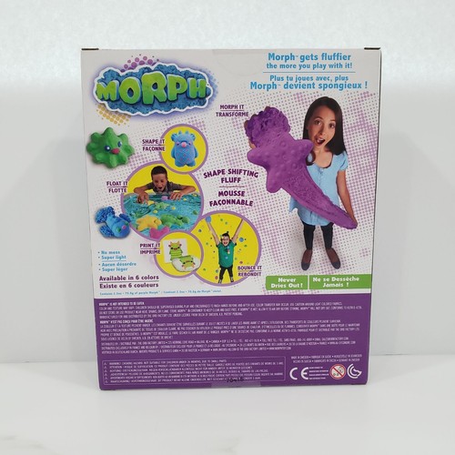 Morph Molding Dough Foam Fluff Clay Shape Shifting Crafts Play Kids 3+ 2.5oz NEW - Picture 9 of 17