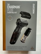 New $100 Manscaped The Chairman™ Plus ELECTRIC FOIL FACE SHAVER Essentials Kit