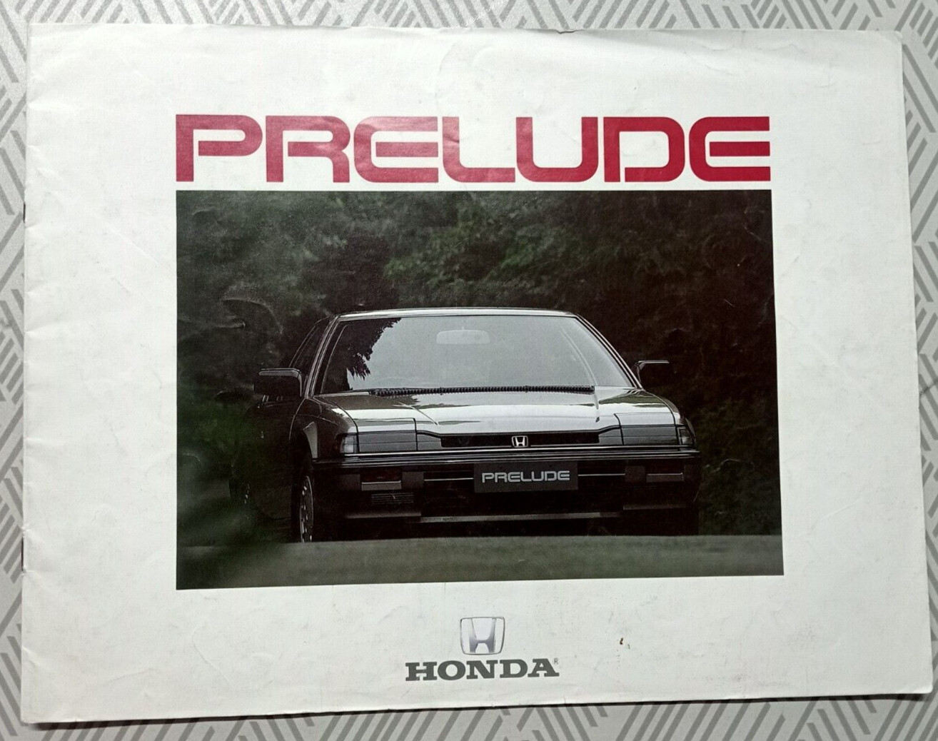 Honda PRELUDE 2nd gen JAPANSE CATALOG, brochure, book