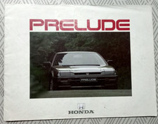 Honda PRELUDE 2nd gen JAPANSE CATALOG, brochure, book