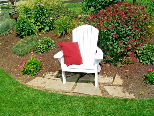 Fanback Poly Adirondack Chair - Multiple Colors - Amish Made in USA - Picture 19 of 47