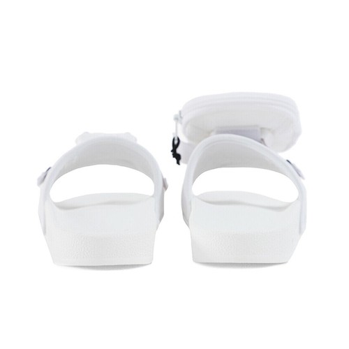 Adidas Pouchylette Slides Women's Soft Comfort Daily Wear Sandals White GZ4329 - Picture 4 of 8