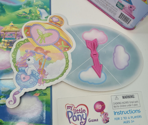 Rare My Little Pony Retro Board Game Tin Box Edition - Picture 7 of 15