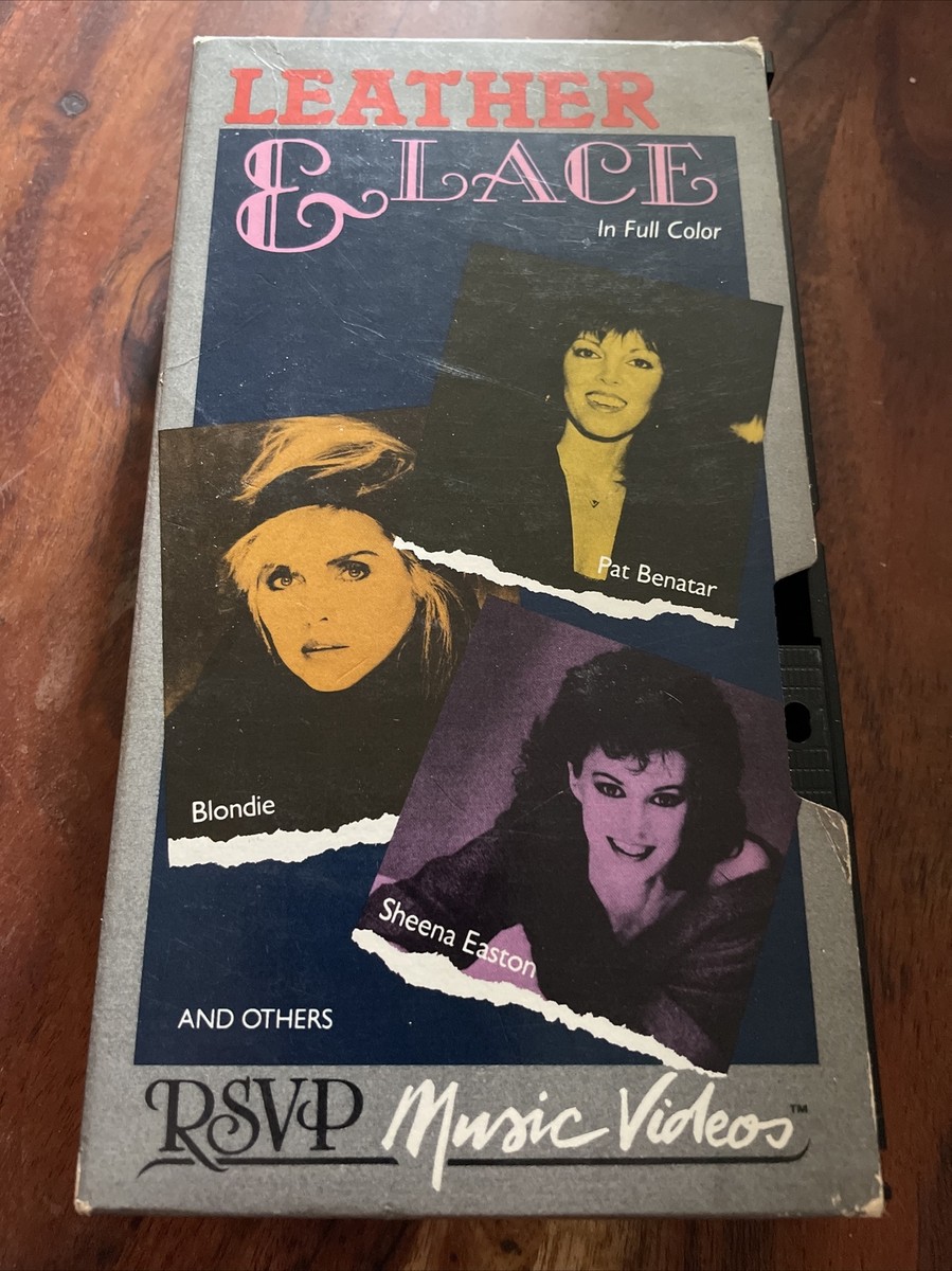 海外アーティスト　VHS RARE WORKING LEATHER & LACE RSVP MUSIC VIDEO VHS! BLONDIE JOAN