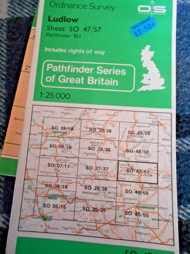 Ordnance Survey 1:25000 Pathfinder Series South Midlands north of M4 900 - 999 - Picture 16 of 32