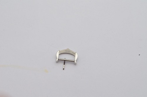 CARTIER Bracciale In Pelle Con Chiusura A Doppio Gancio 14MM Vintage Acciaio - Foto 3 di 3