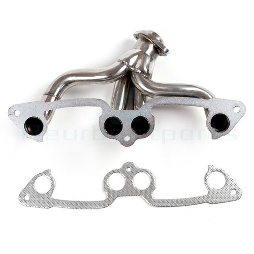 Stainless Manifold Header w/ Gasket FOR 1996-2002 Dodge Dakota 2.5L L4 - Foto 5 di 8