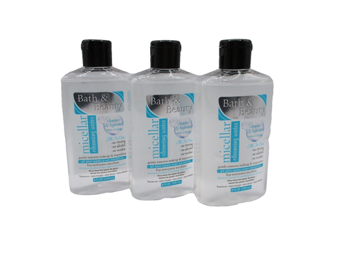 Lot/3 Bath & Beauty Micellar Cleansing Water ~ 8 oz  x 3 - Picture 1 of 2