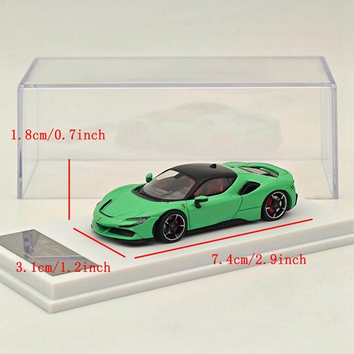 MJ 1:64 Ferrari SF90 Diecast Auto Giocattoli Modelli Miniatura Hobby Collezione Regali - Foto 4 di 21
