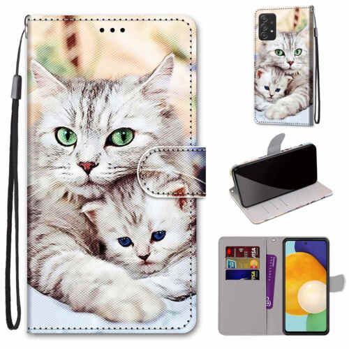 For Samsung Galaxy A13/A53/A14/A52 5G Magnetic Shockproof Card Holder Case Cover - Picture 10 of 126