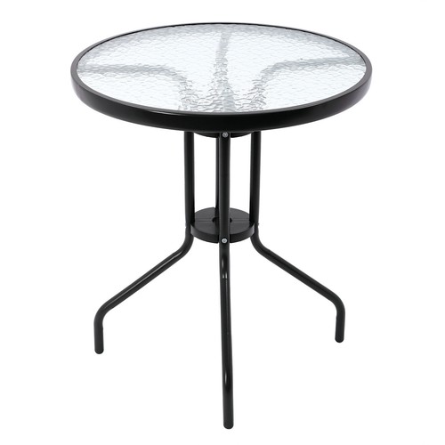 Patio Round Side Table Outdoor & Indoor Small End Table Coffee Bistro Table