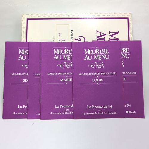Meurtre Au Menu + La Descendance Du Duc – Bundle Vintage Jeu de Société - Picture 4 of 12