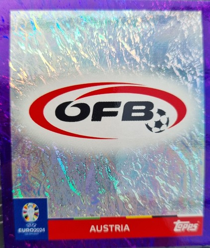 Topps UEFA EURO 2024 Sticker Germany - PURPLE-LILA PARALLEL Auswahl/Choose - Picture 4 of 71