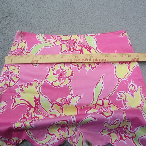Lilly Pulitzer Lynnie Skirt womens 6 Hotty Pink Day Lynnie Scallop Hem Fairecore - Picture 9 of 12