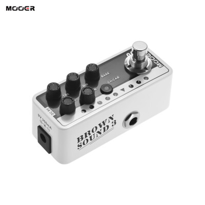 Mooer 005 Brown Sound 3 Digital Preamp Guitar Effect Pedal