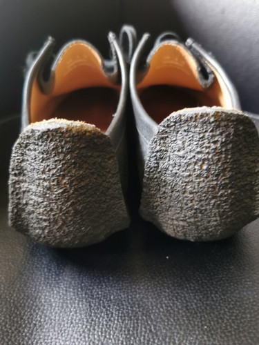 Clarks Damen Mokassins Gr. 36/37, Kreppohle, Glattleder, schwarz, gut erhalten - Bild 5 von 7