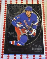 2022-23 Braden Schneider NHL Skybox Metal Universe Rookie #168 New York Rangers