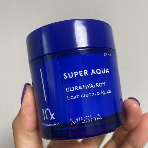 MISSHA SUPER AQUA ULTRA HYALRON Crema Bálsamo Original 70ml K-Beauty - Imagen 2 de 8