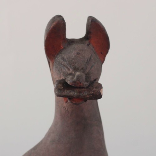 Old Clay Dolls Inari-San Pairs Local Folk Art Antiques Used from Japan - Picture 12 of 13