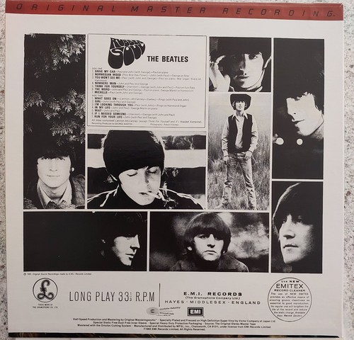 Beatles Rubber Soul MFSL Original Master Recording Mint - Picture 2 of 4