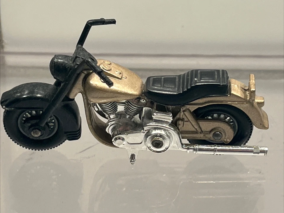 MATCHBOX SUPERFAST NO 50-D HARLEY-DAVIDSON МОТОЦИКЛА PRE PRO ЧЕРНЫЙ СИДЕНЬЕ MIB - Изображение 2 из 4