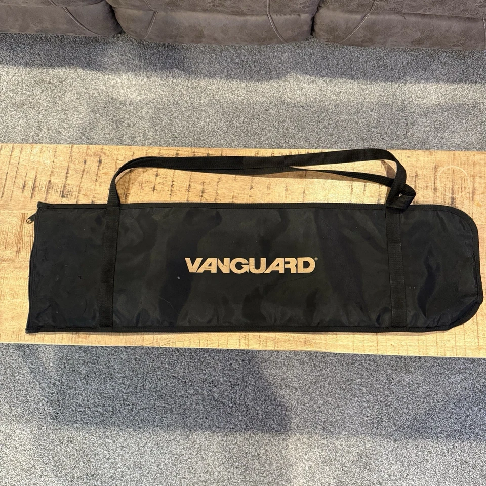 Vanguard VT-548B Heavy Duty Video Tripod w/ Fluid Pan/Tilt Head, QR Plate & Case - Image 2 of 4