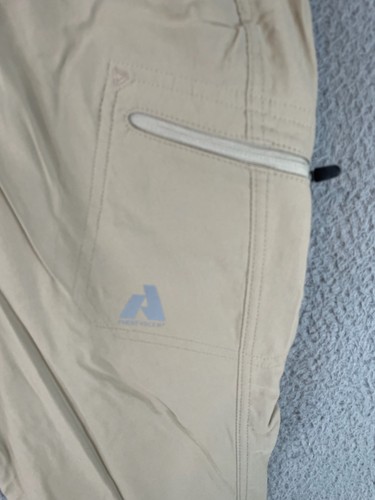 Eddie Bauer First Ascent Capri Hose Damen 2 beige Guide Pro Cargo Wandern - Bild 3 von 10