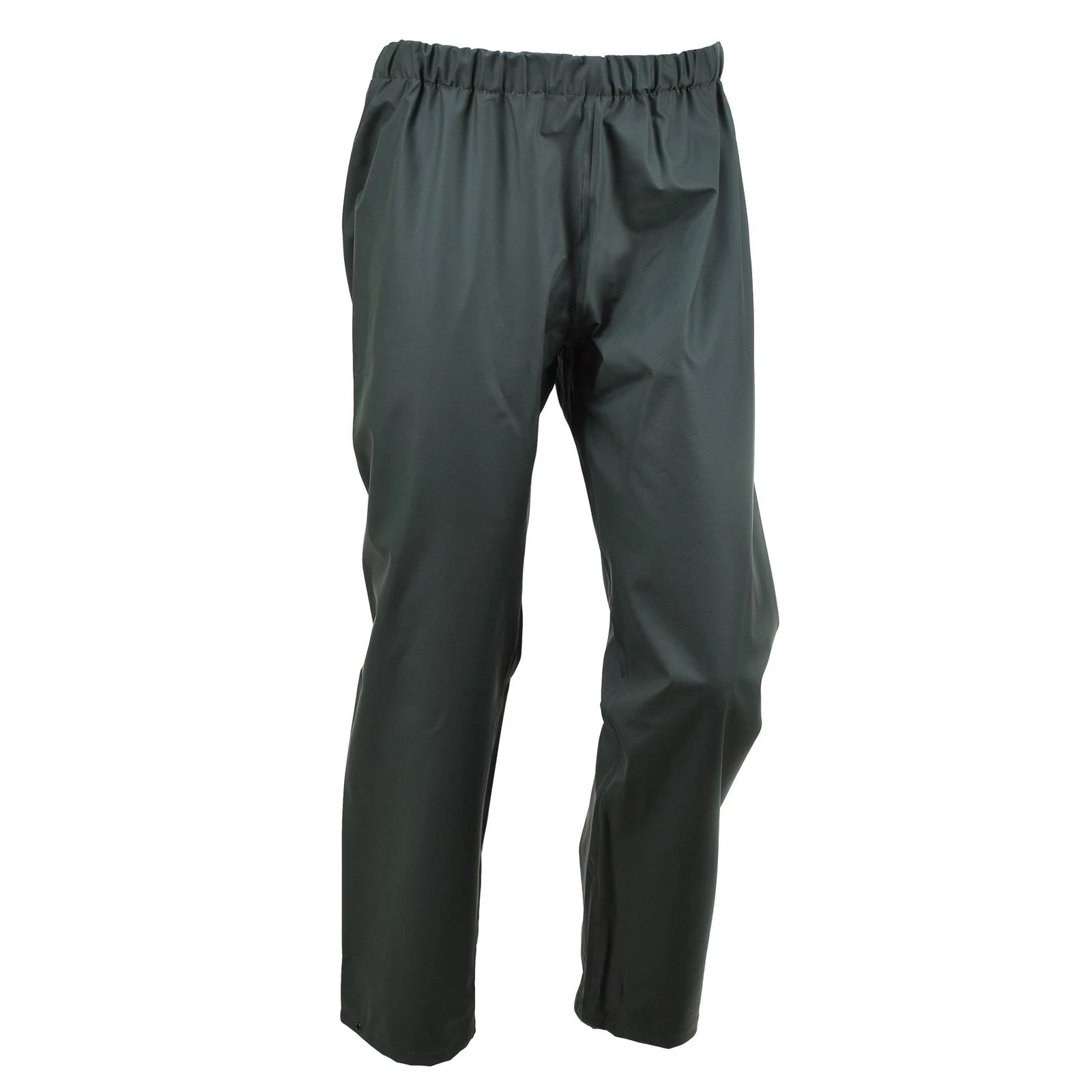 Genuine Belgian Military Rain Trousers Olive Waterproof Elasticated Outdoor