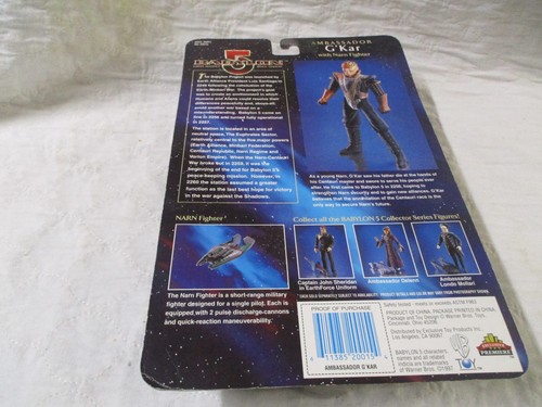 BABYLON 5 EMBAJADOR G'KAR CON NARN FIGHTER - Imagen 3 de 3