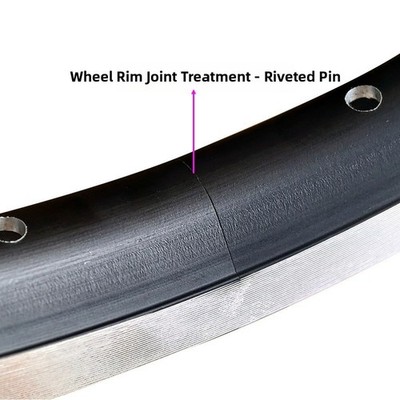16 Zoll Doppelwand V Bremse Felge 138 Größe Aluminiumlegierung für Brompton F