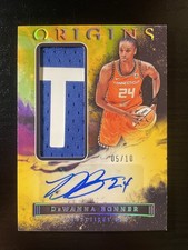 2023 Panini WNBA Origins - DeWanna Bonner #JA-DWB Gold Patch Auto 5/10