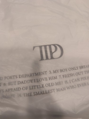 Camiseta Taylor Swift TTPD Capital One Exclusiva Talla Mediana NUEVA SELLADA - Imagen 2 de 4