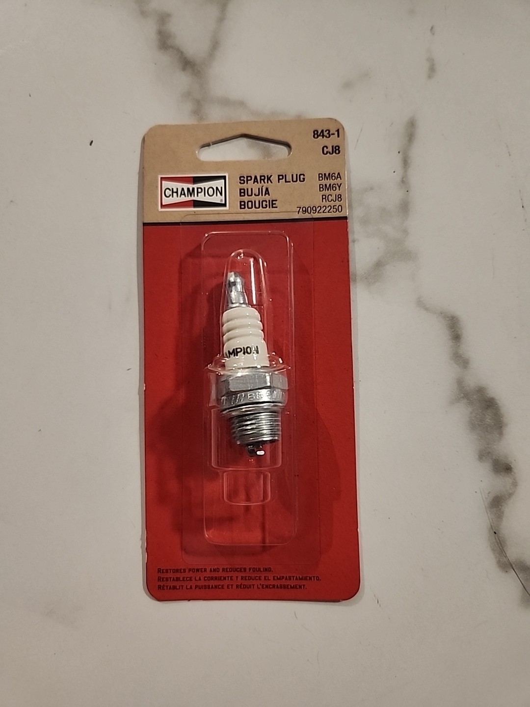 Champion CJ8 Copper Plus Small Engine Spark Plug 843-1