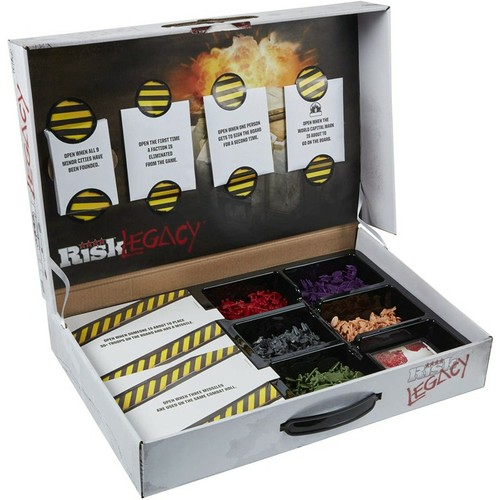 Risk Legacy Strategy Tabletop Game, Immersive Narrative Board Game - Picture 2 of 4