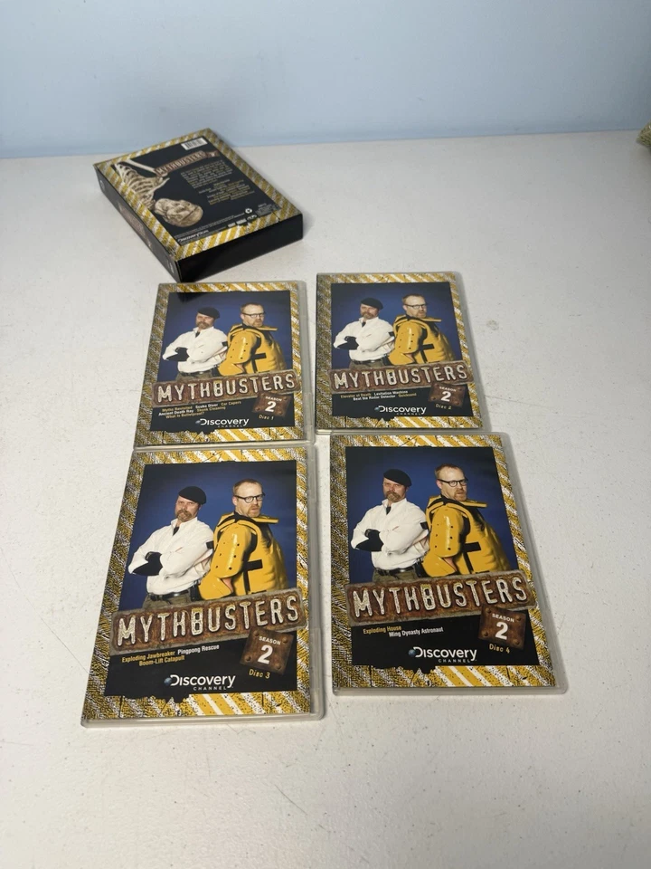 Mythbusters (Discovery Channel TV Show) Complete Season 2 4X DVD - Image 4 of 4