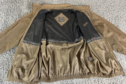 Stormtech Banff Canada Jacket Mens 2XL Brown Full Zip Windbreaker Outdoor Coat - Picture 10 of 22