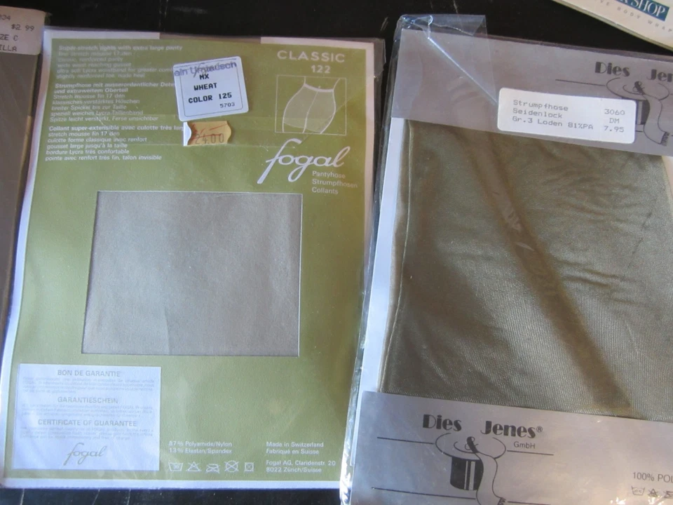 Lot of 19 Satin, Honors Hosiery, Fogal classic, Lycra, Silken Sheers - Image 2 of 4