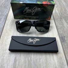 Maui Jim Red Sands Unisex Polarized Sunglasses Matte Black MJ0432S-003