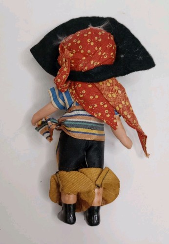 VTG Nancy Ann Masquerade Series #61 PIRATE  Doll Bisque W/Box - Picture 5 of 9