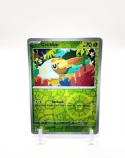 Grubbin Common Reverse Holo Pokémon TCG Scarlet & Violet Stellar Crown 9/142