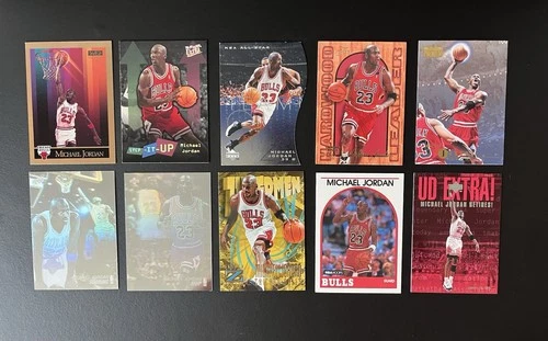 Michael Jordan Basketball Cards 🔥20 Card Lot🔥 Inserts Chicago Bulls HOF