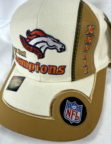 Denver Broncos 1999 Super Bowl XXXIII 33 Champions Official NFL Hat Cap w/Tags - Picture 2 of 12
